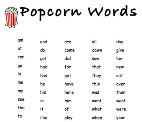 Wisniak, Melissa D / Popcorn Sight Words